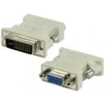 DVI to VGA Cable Adapter (M/F) 24+5 pin